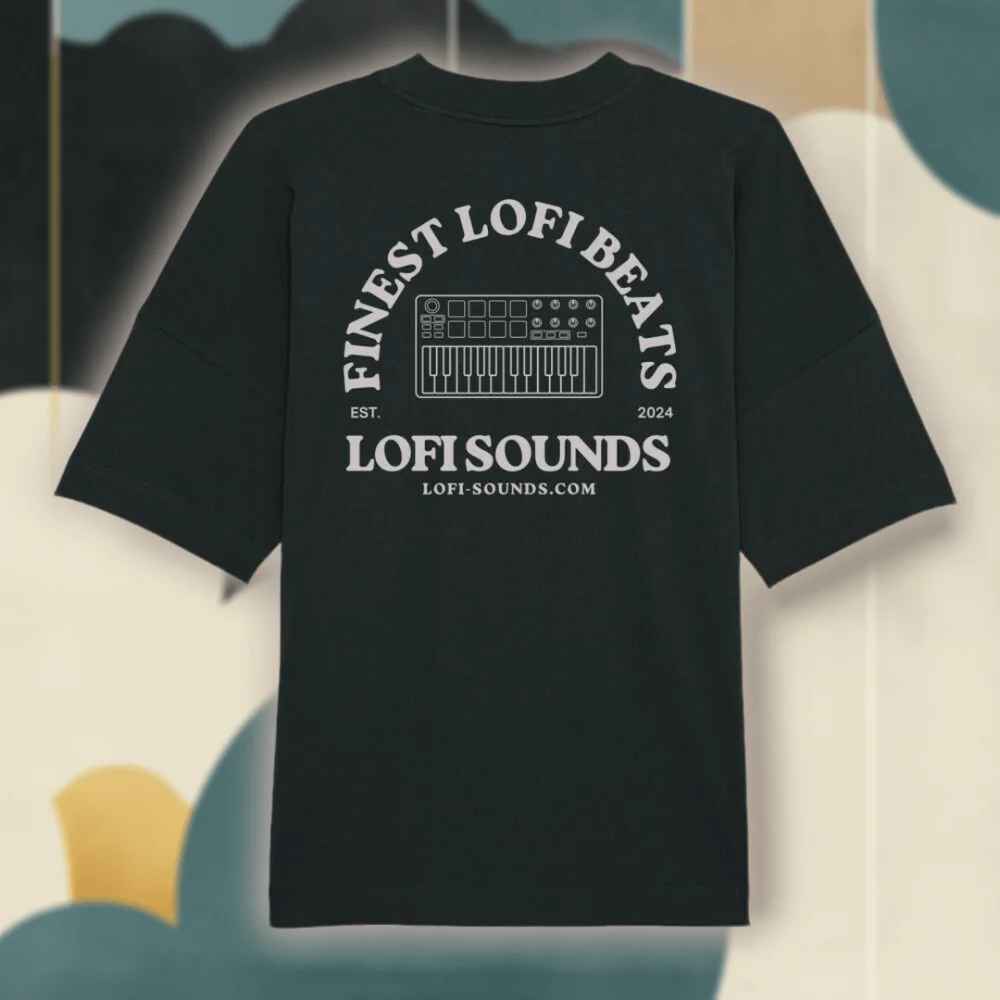 Finest Lofi Beats - T-Shirt (Oversized) - Image 4